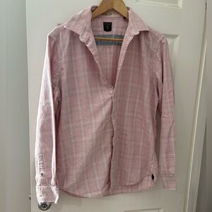 Rare Rabbit pastel men’s foley size m light pink cotton full sleeve shirt